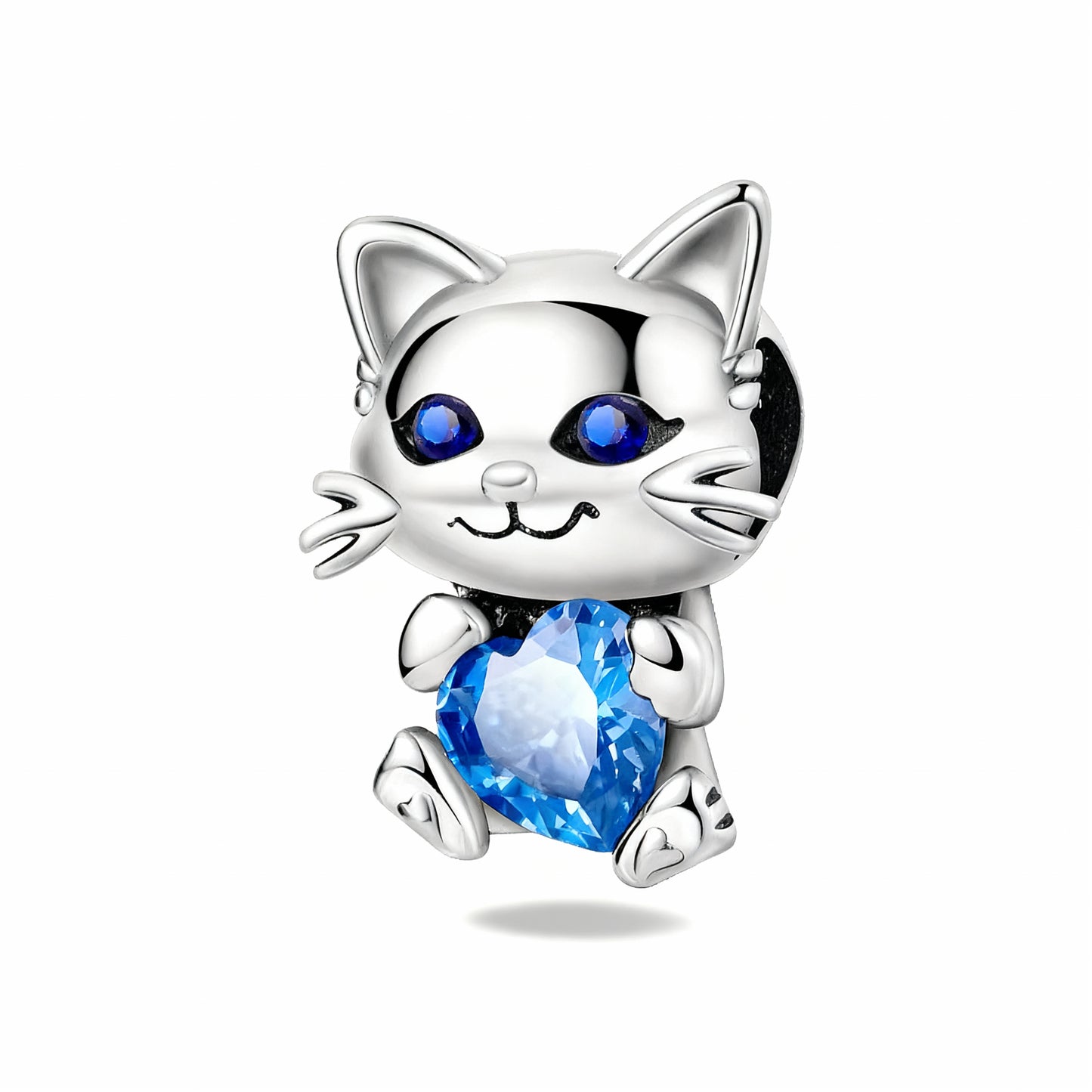 Kotek z serduszkiem - Charms